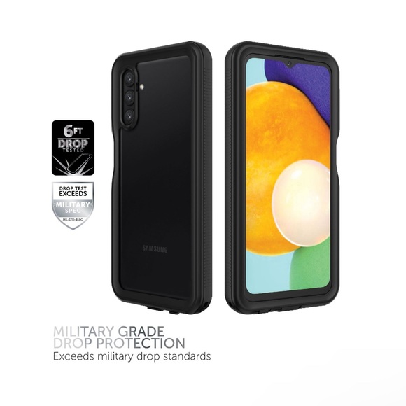 Waterproof case +built-in screen protector for Samsung Galaxy A13, NIB - Picture 7 of 8